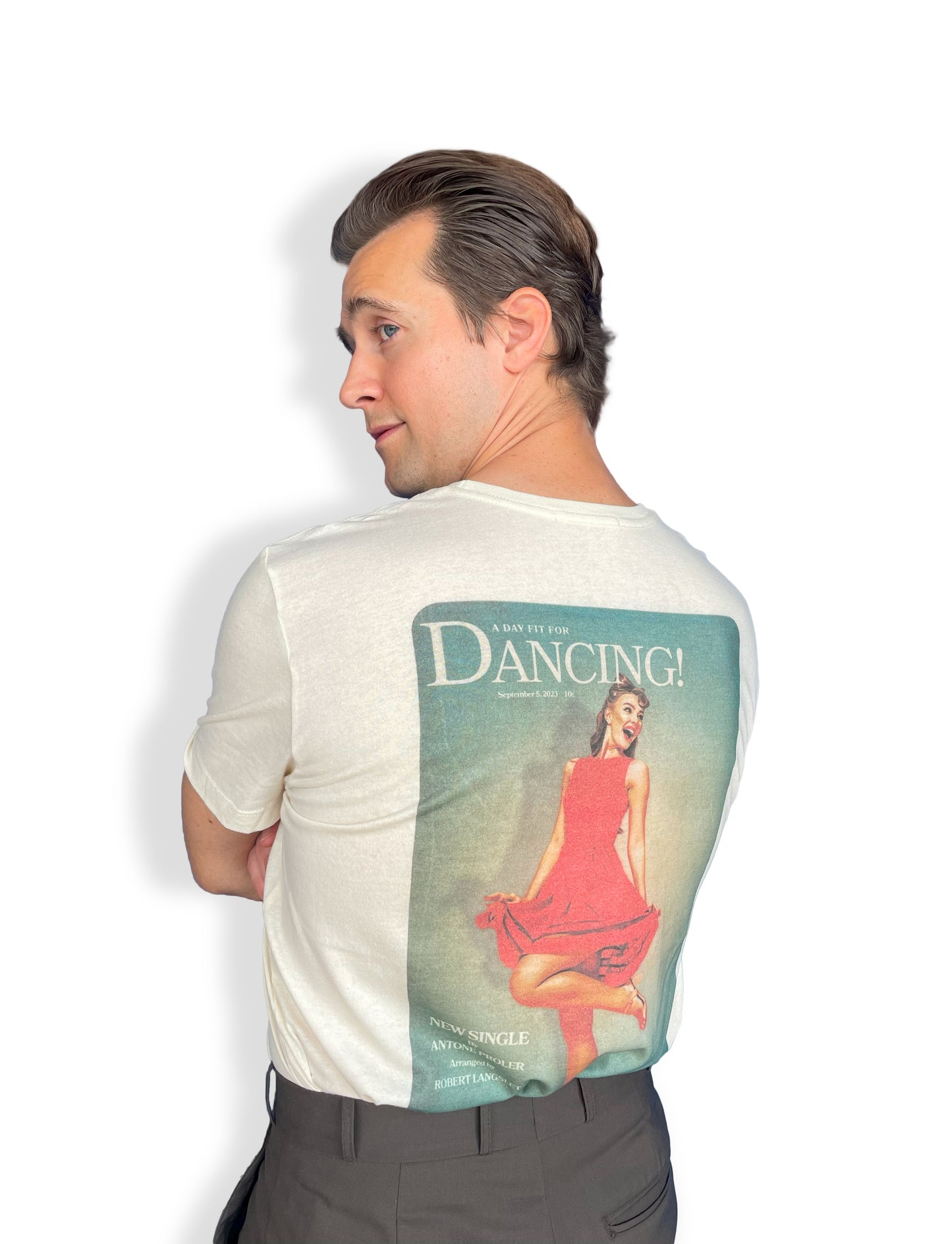 Marine Layer Signature Crew with Embroidered Logo - "Day Fit For Dancing"