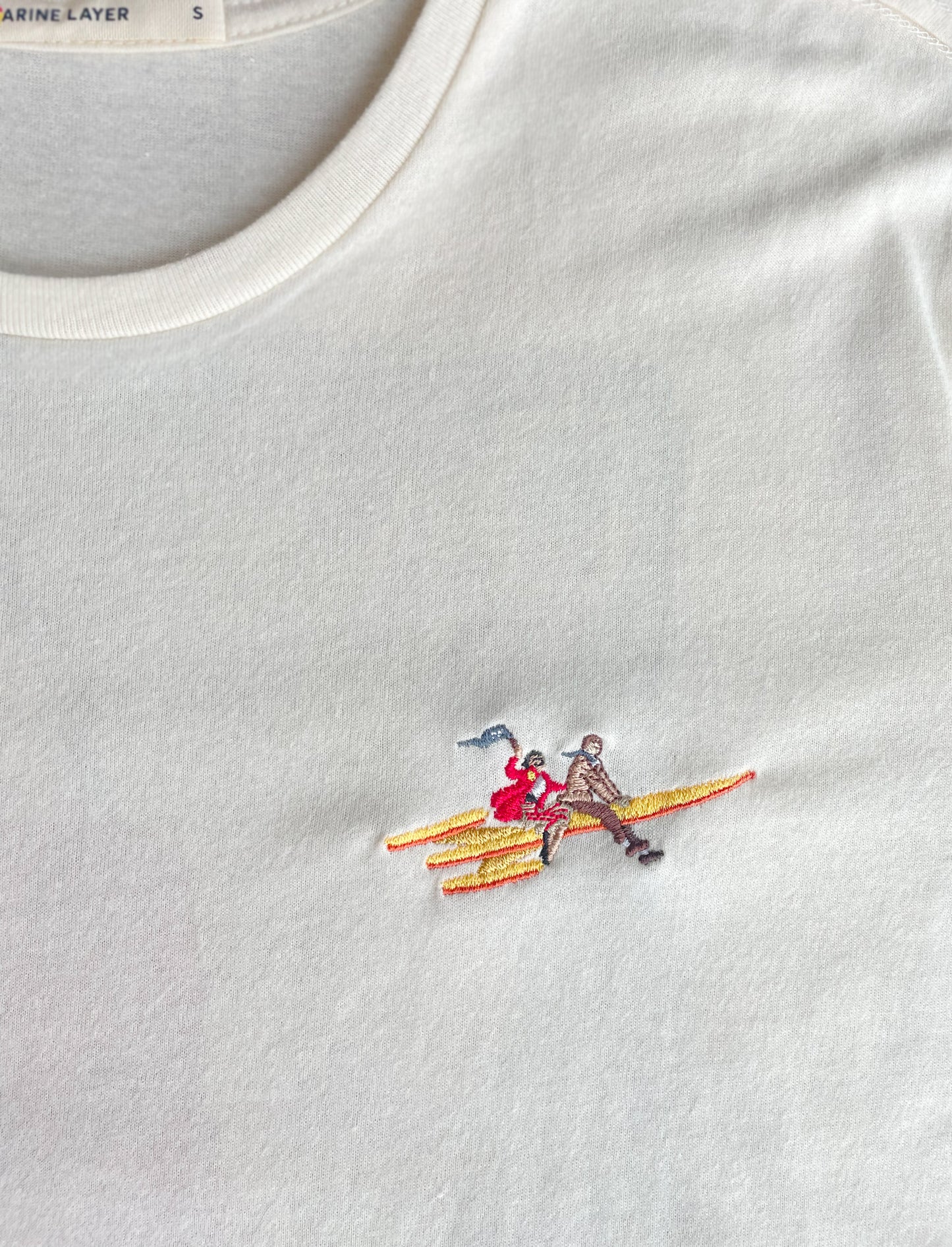Marine Layer Signature Crew with Embroidered Logo - "Day Fit For Dancing"