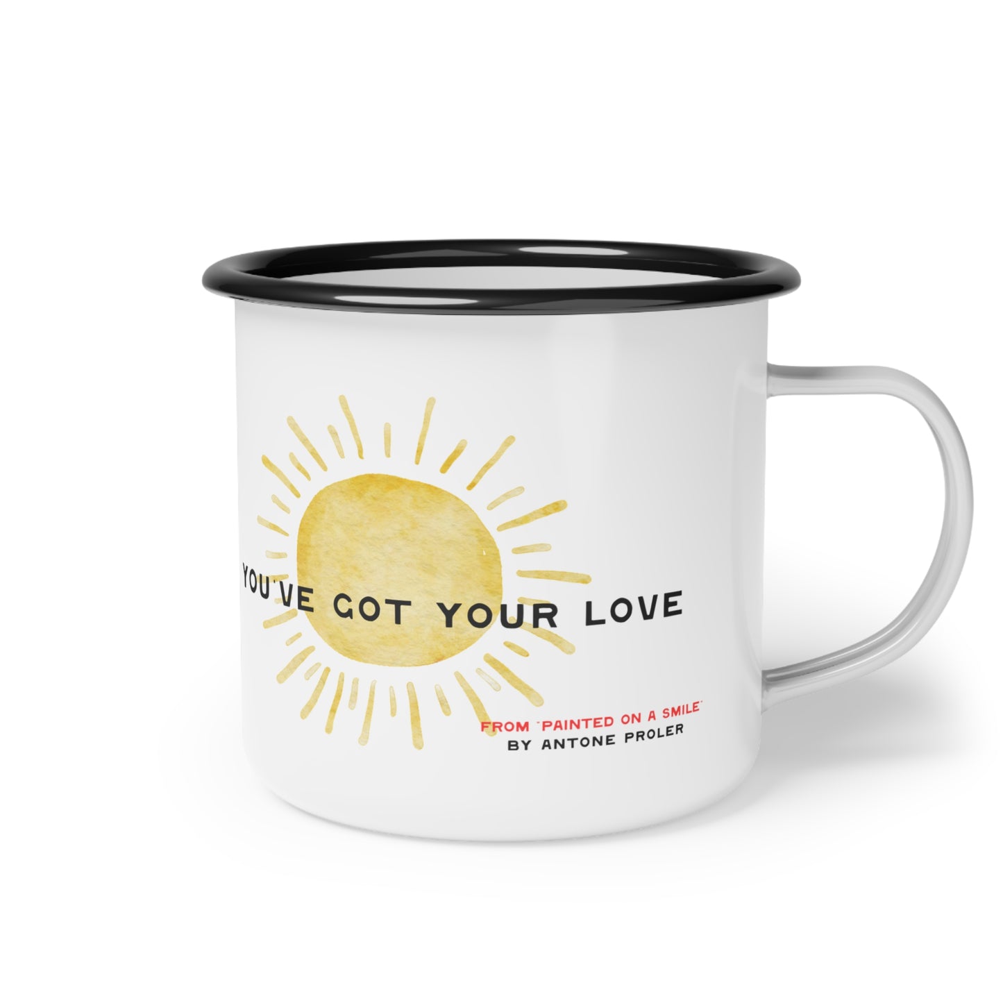 Painted On A Smile Camping Mug