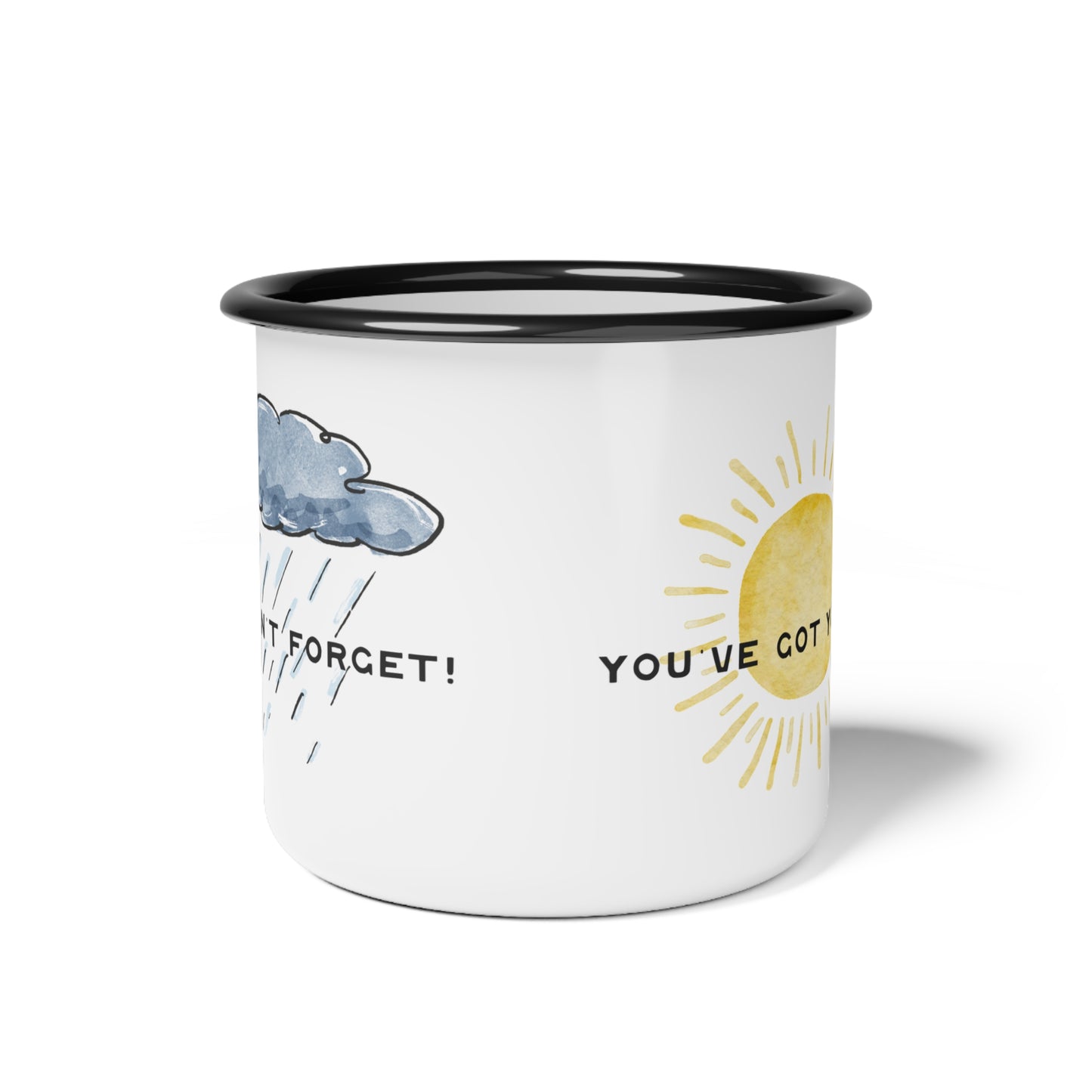 Painted On A Smile Camping Mug