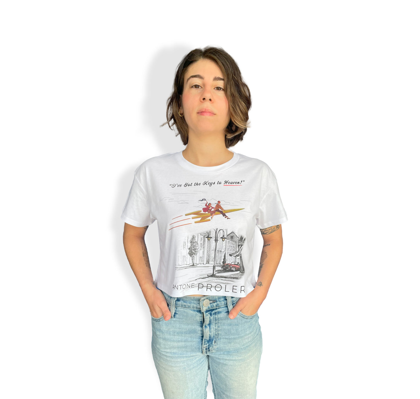 Ladies Rocket Crop Top