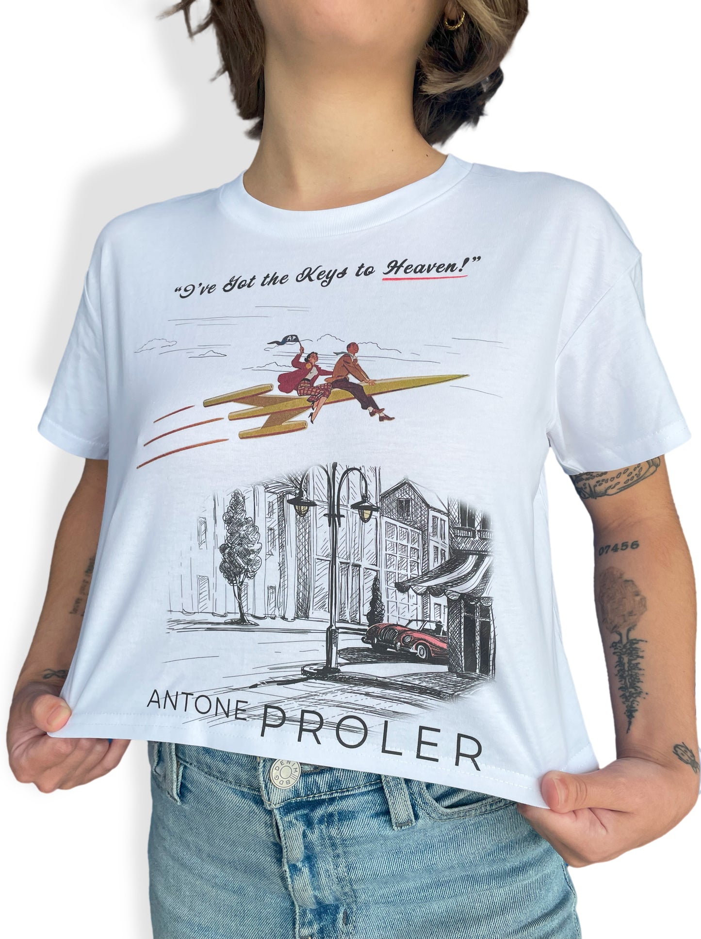 Ladies Rocket Crop Top