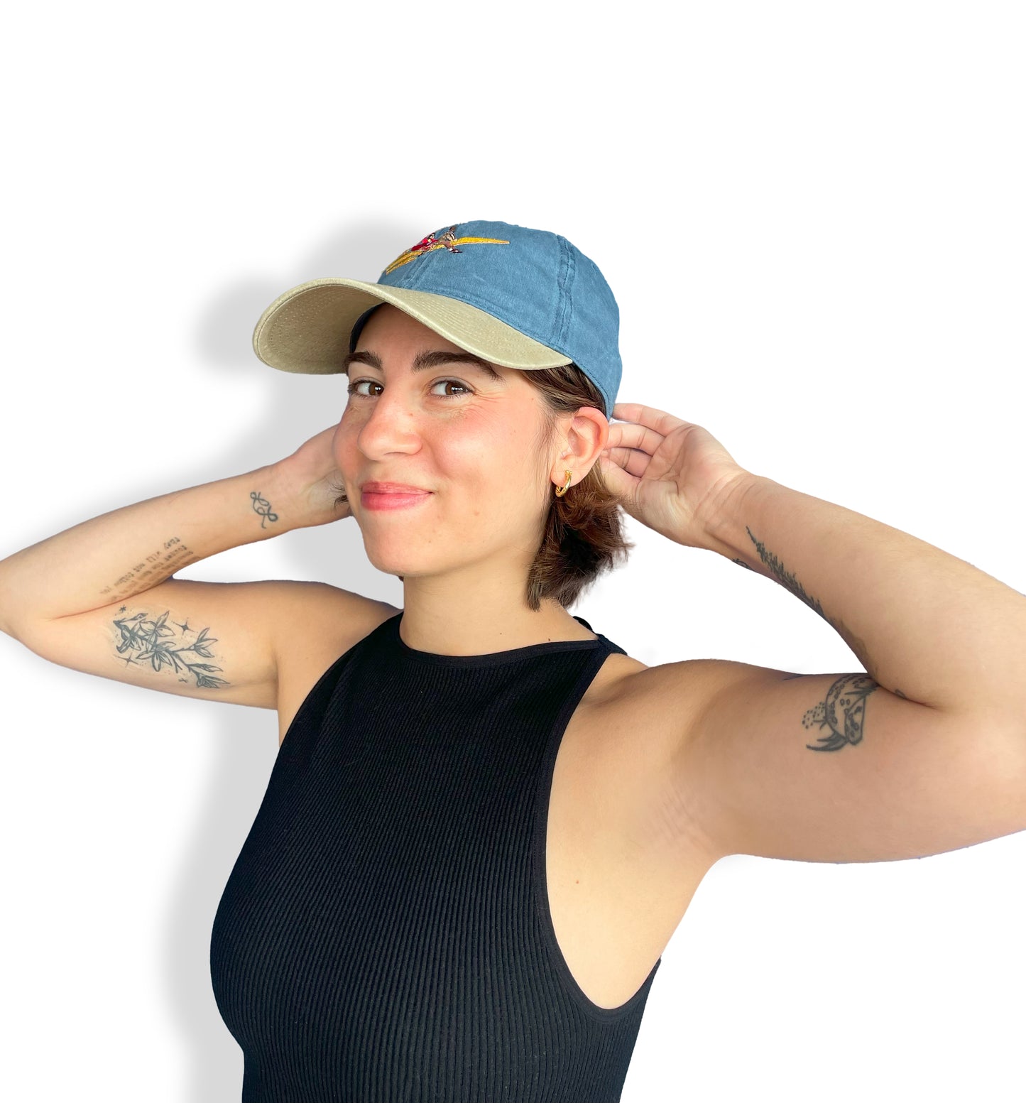 Rocket Embroidered Dad Hat