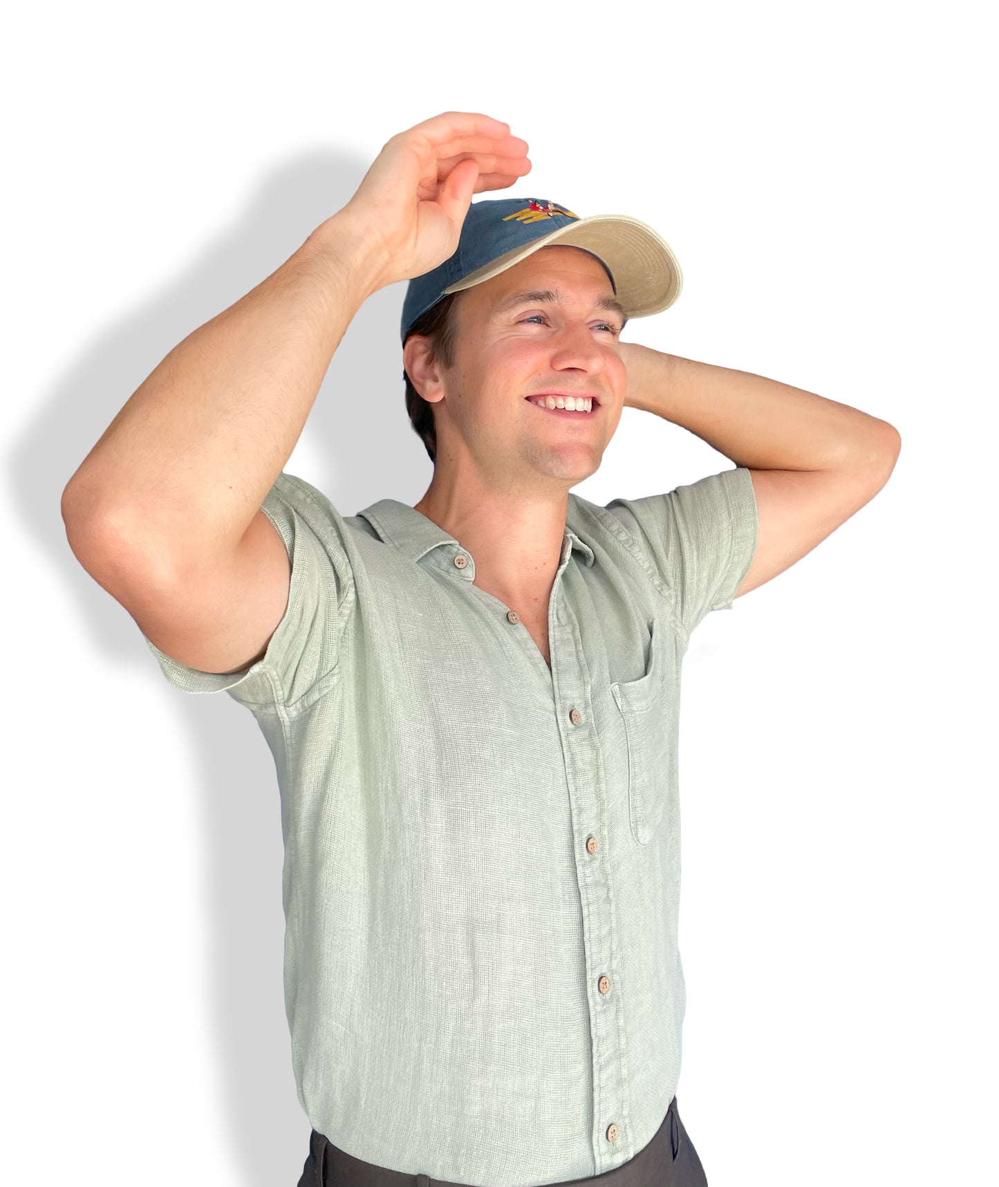 Rocket Embroidered Dad Hat