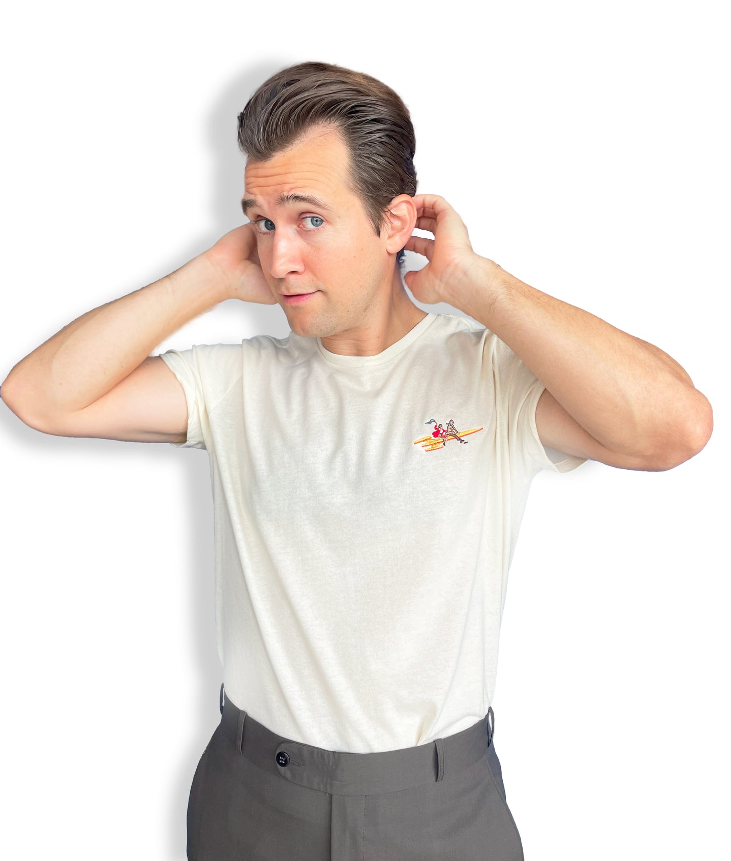 Marine Layer Signature Crew with Embroidered Logo - "Day Fit For Dancing"